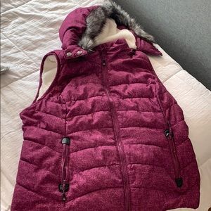 Puffy Purple Vest - like New